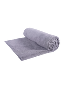 Toalha de microfibra s/ costura 40x40 280gsm Cinza