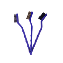 KIT 3 ESCOVAS DETALHAMENTO (Nylon, aço e latão)