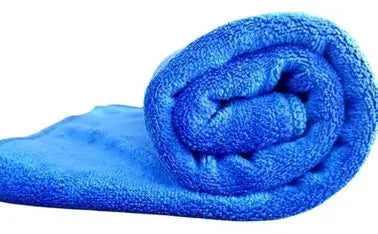 Microfibra 400 GSM s/ costura 40X40 Azul